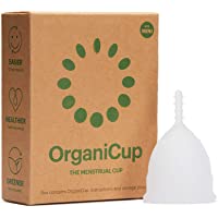Copa menstrual OrganiCup - Talla Mini - Ganadora del los AllergyAwards 2019 - Aprobada por la FDA - Silicona suave…